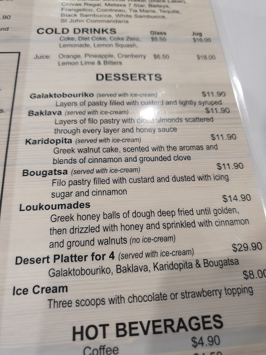 Menu Yiamas Greek Taverna-5