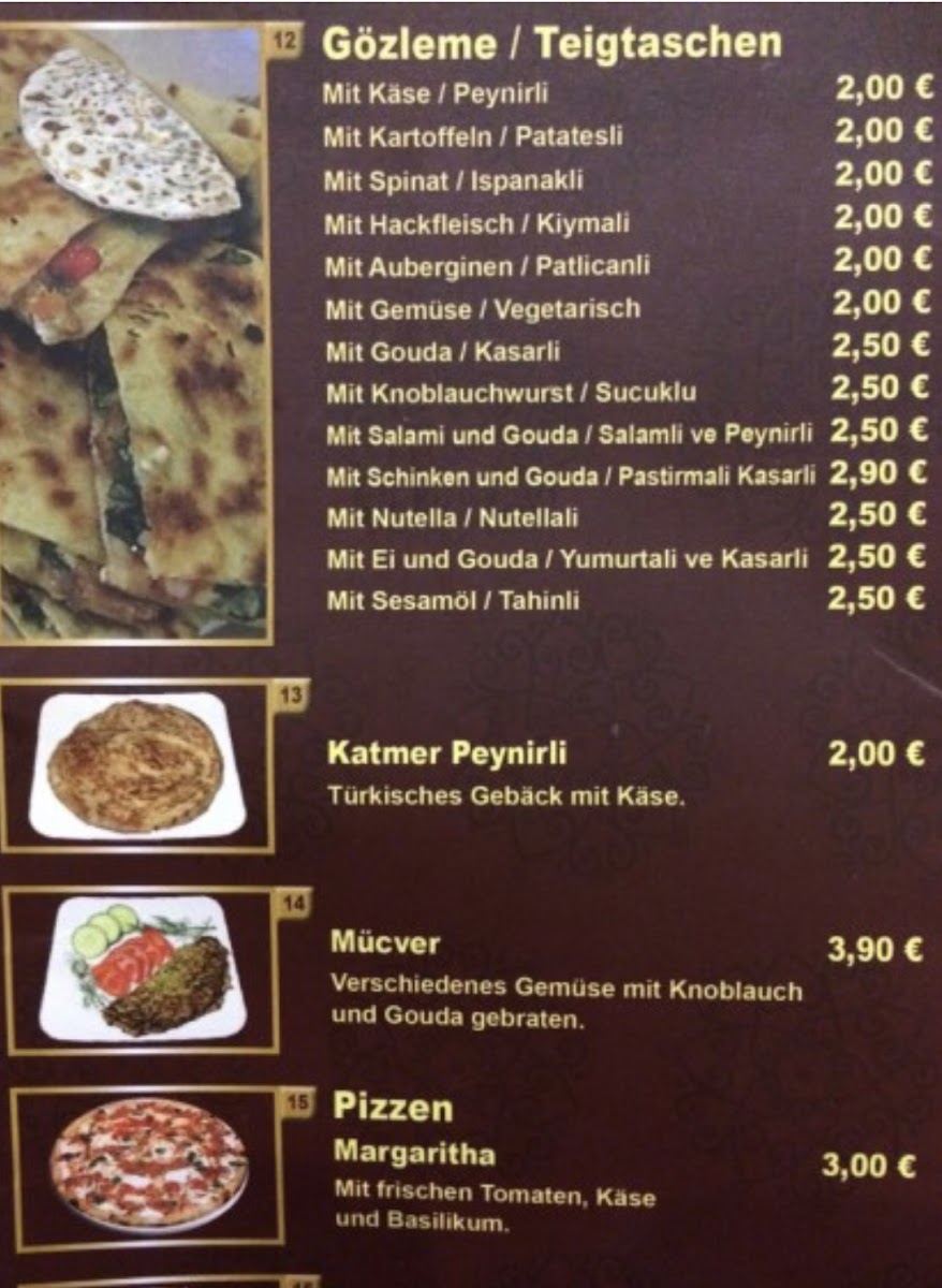 Menu Yildiz Cafe & Gözleme-10