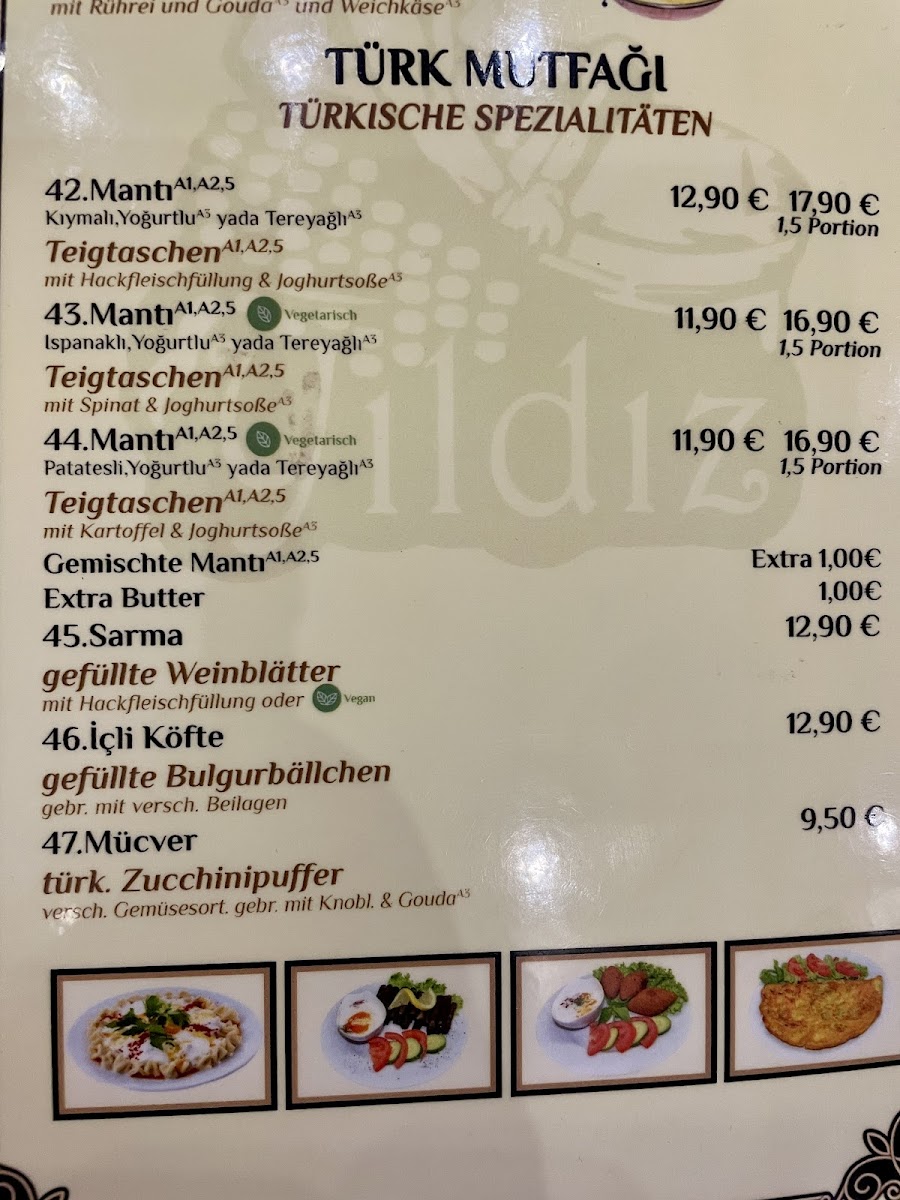 Menu Yildiz Cafe & Gözleme-4
