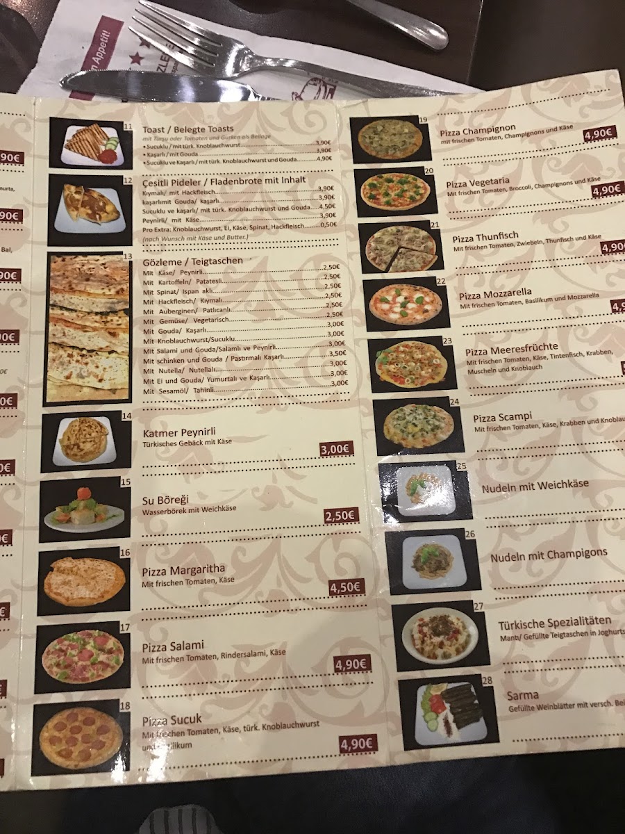 Menu Yildiz Cafe & Gözleme-8
