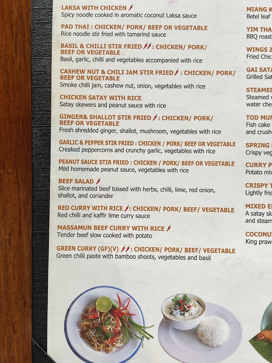 Menu Yim Thai Yeronga-1