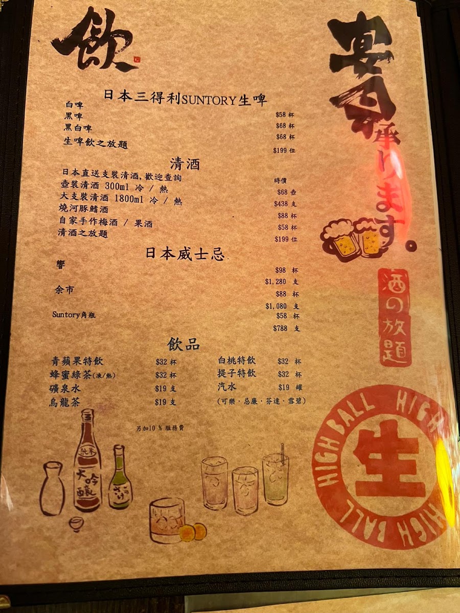 Menu Ying Shao Izakaya Restaurant-4