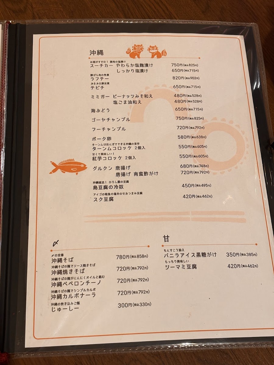 Menu Yūnagi-1