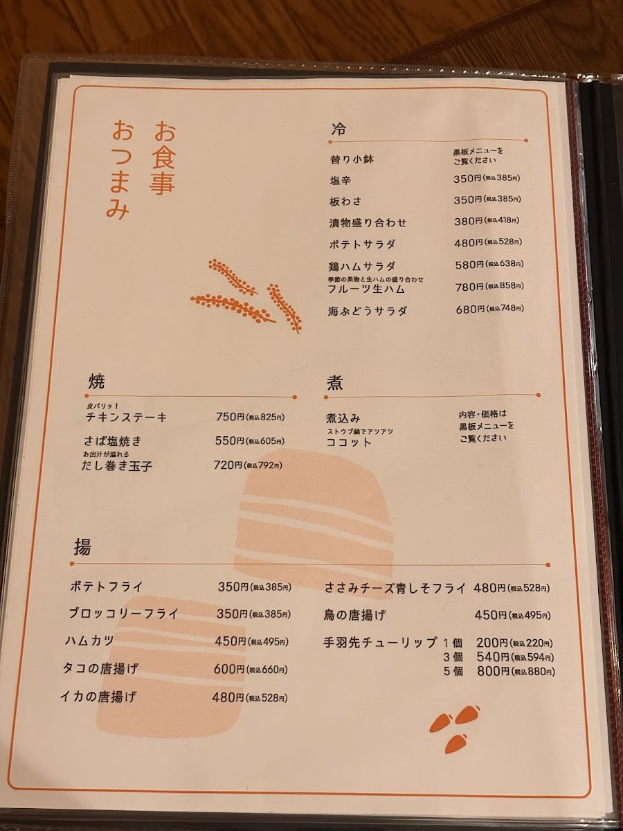 Menu Yūnagi-4