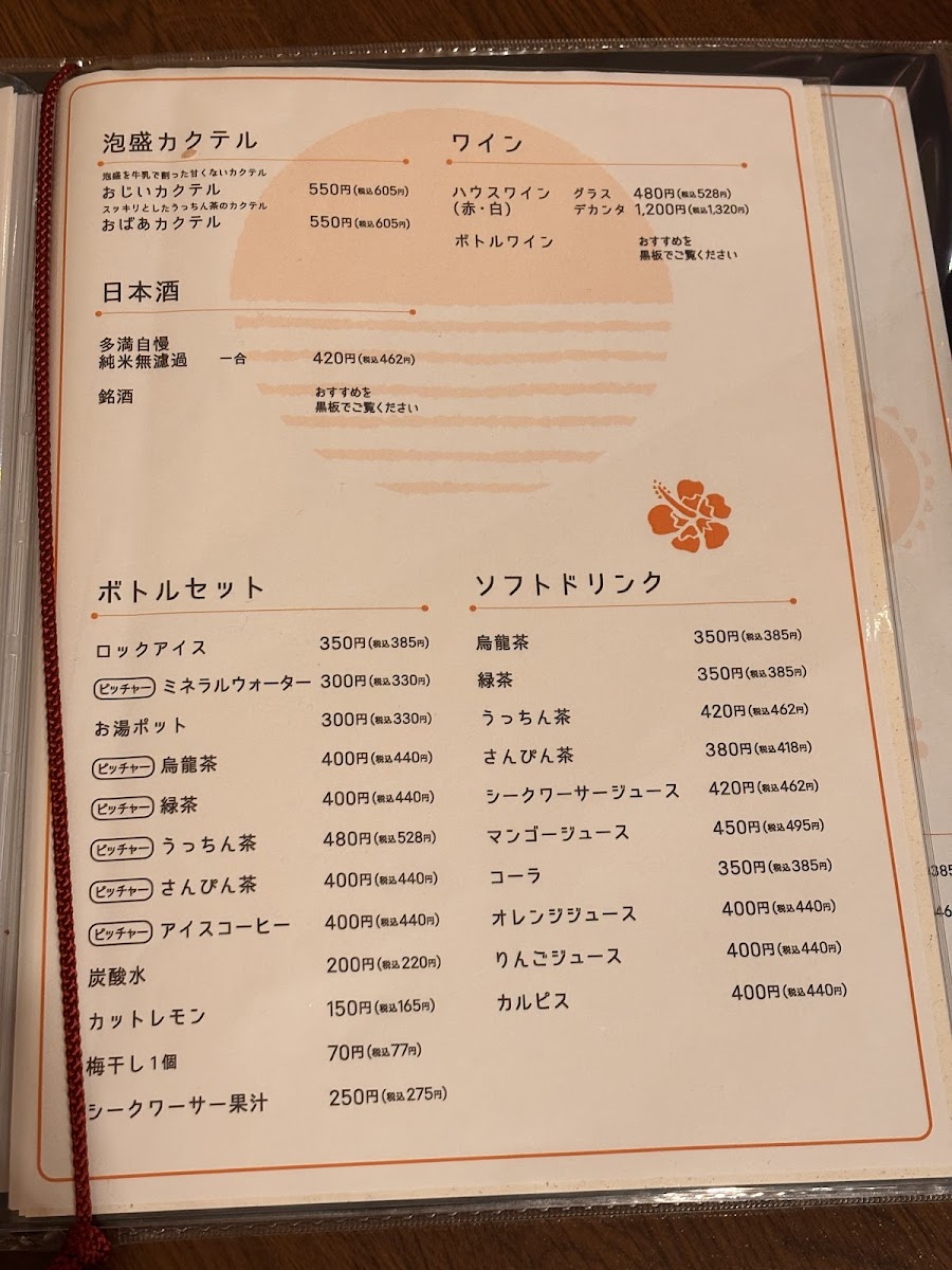 Menu Yūnagi-5
