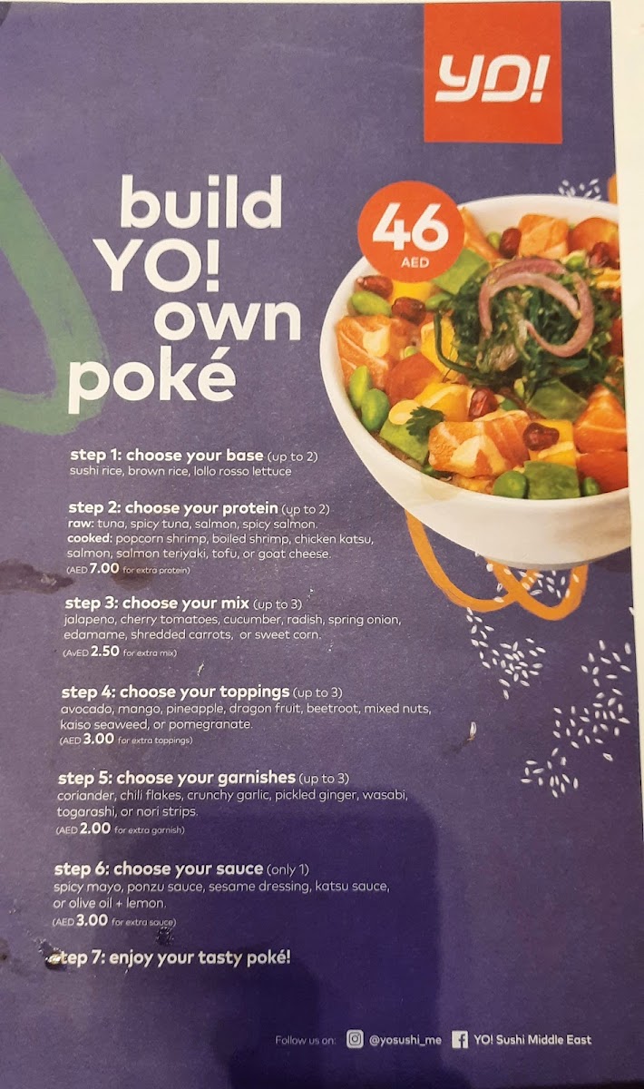 Menu Yo! Sushi - Mall Of The Emirates-6