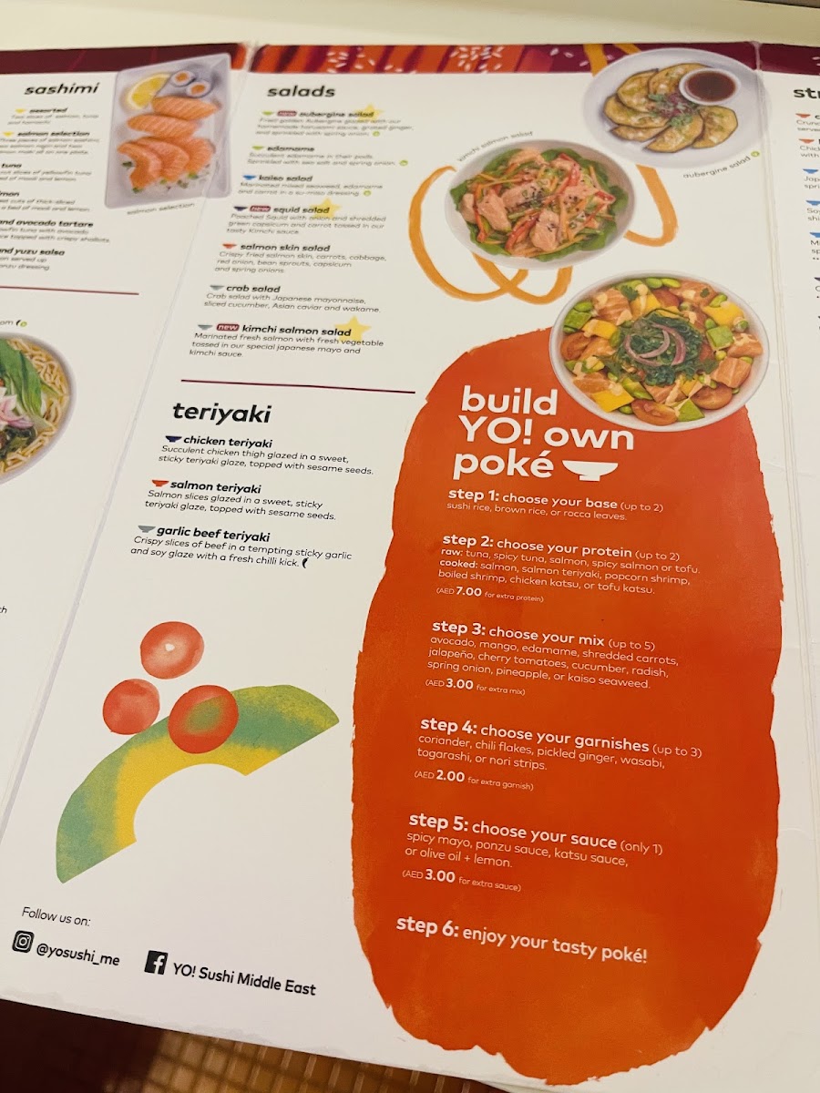 Menu Yo! Sushi - Mall Of The Emirates-9
