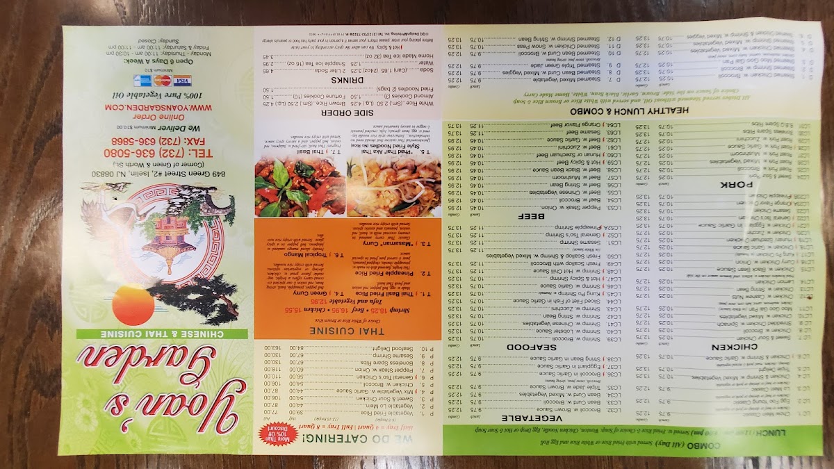 Menu Yoan's Garden-2