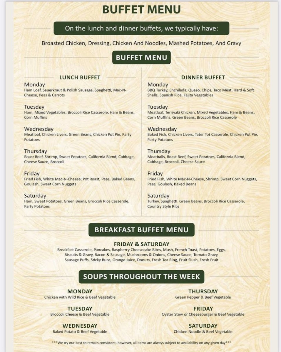Menu Yoder's Kitchen-4