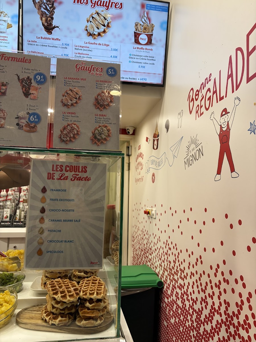Menu Yogurt Factory Les Halles-3