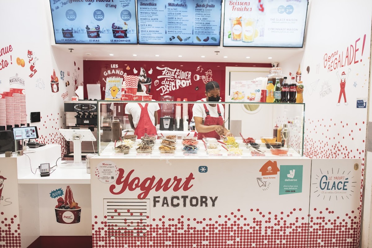 Menu Yogurt Factory Les Halles-6