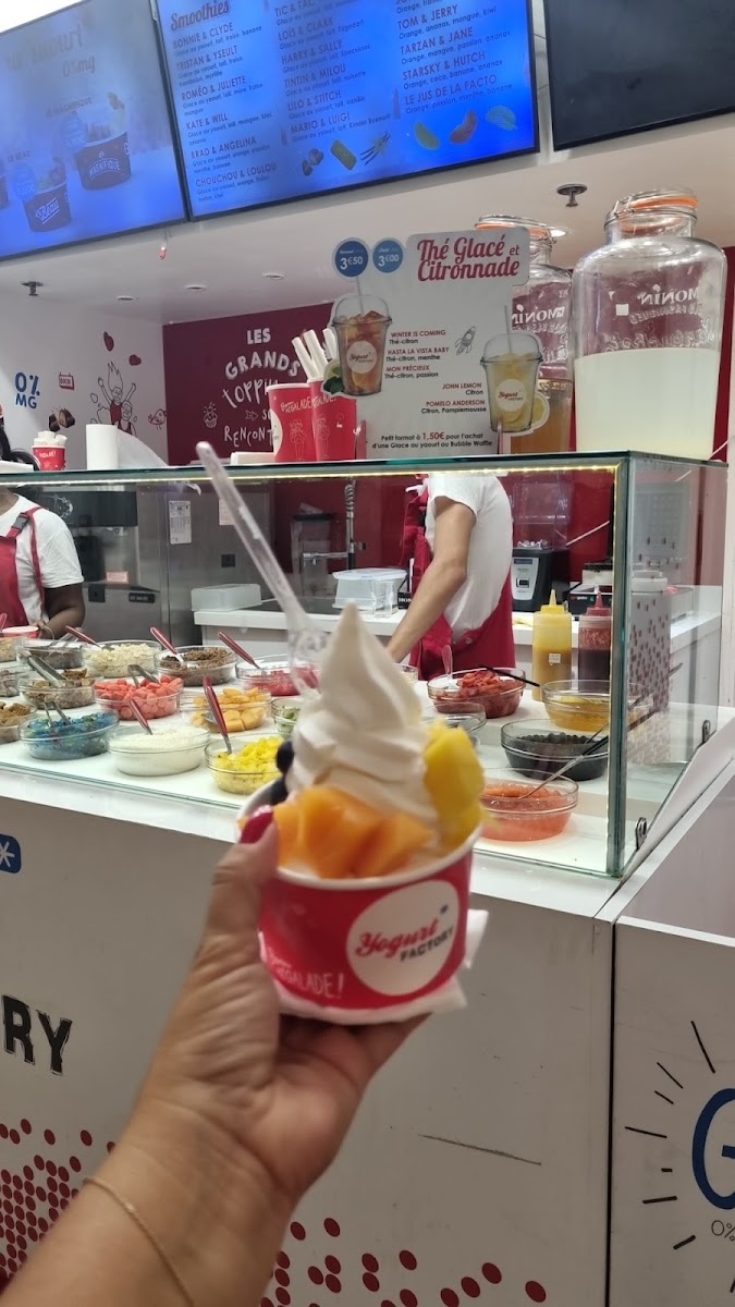 Menu Yogurt Factory Les Halles-8