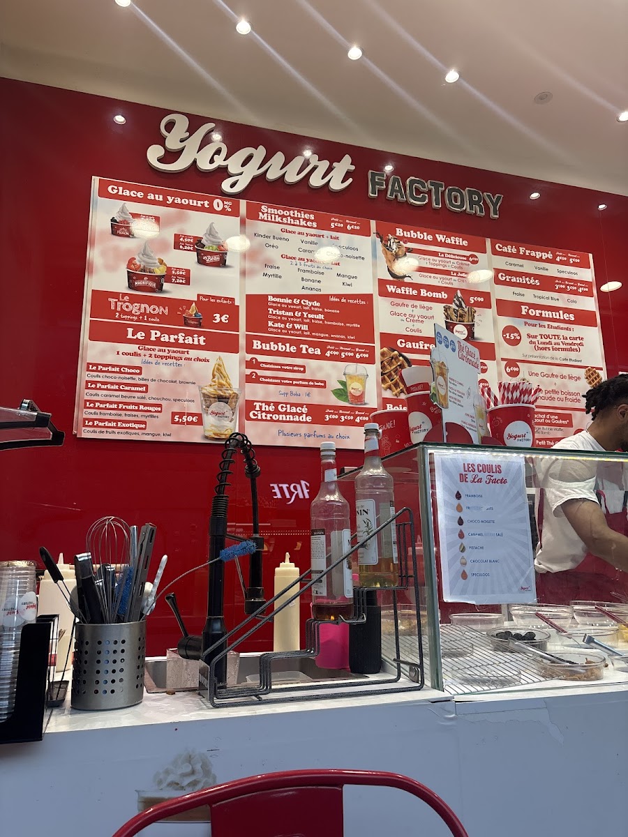 Menu Yogurt Factory Val D'europe-4