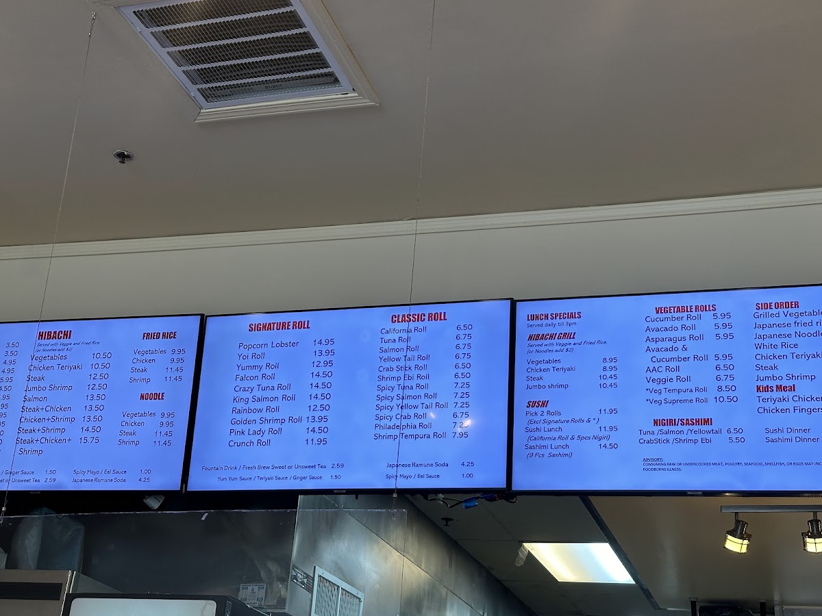 Menu Yoi Hibachi & Sushi-3