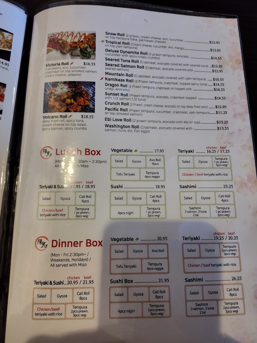 Menu Yoko Sushi-2