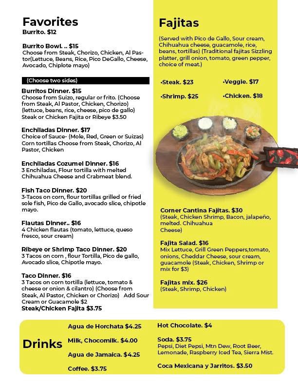 Menu Yolk's Corner-2