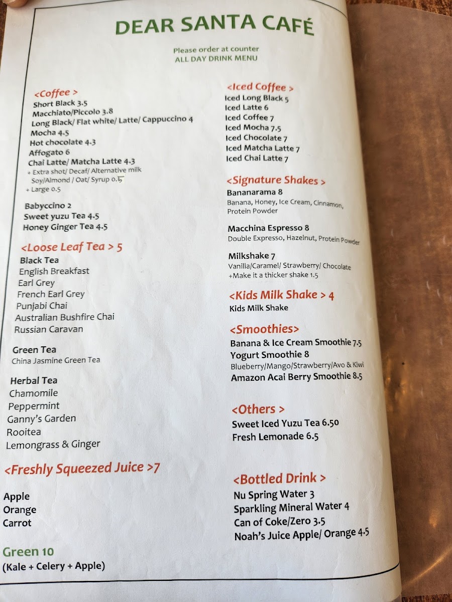Menu Yoonin Table-2