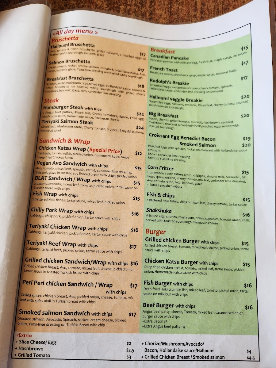 Menu Yoonin Table-5