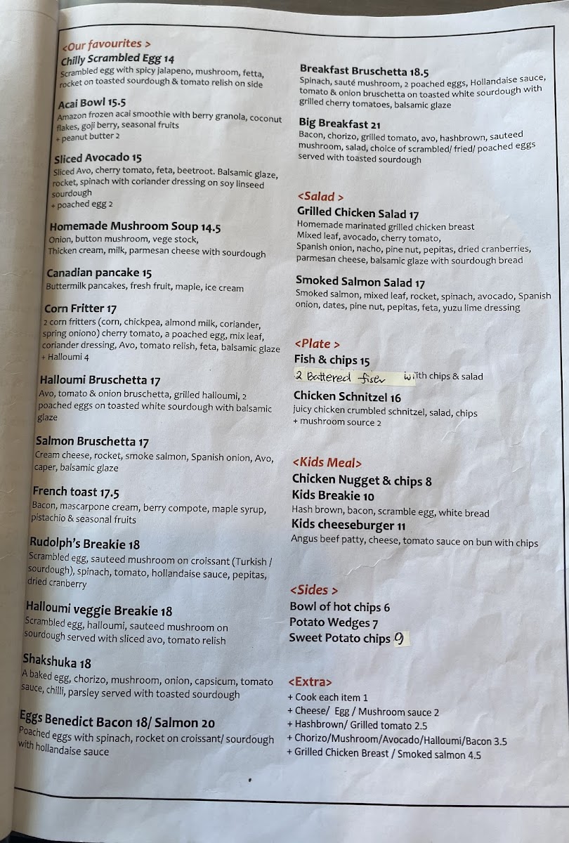 Menu Yoonin Table-8