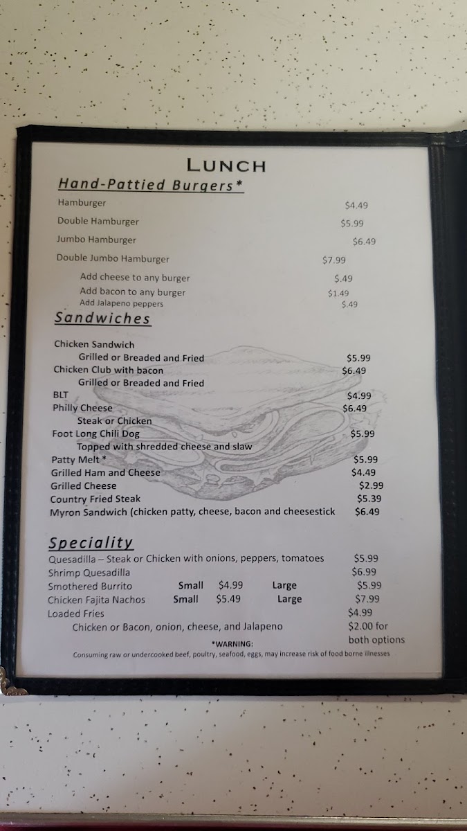 Menu York Girls Drasco Cafe-3