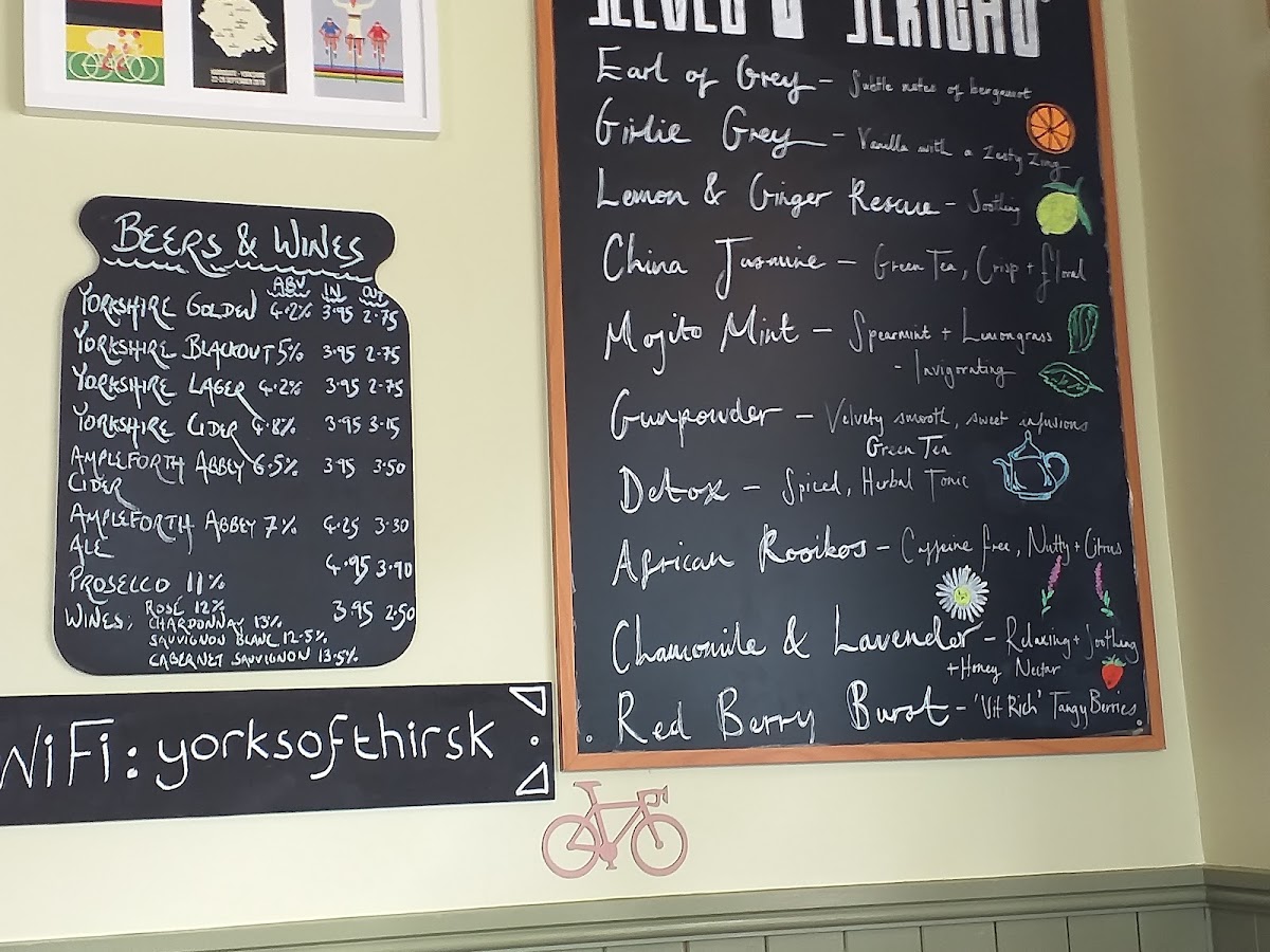 Menu Yorks Of Thirsk-10