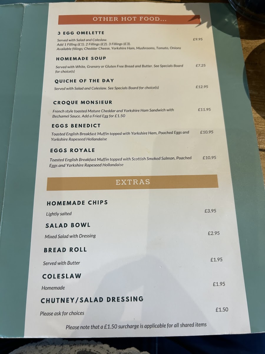 Menu Yorks Of Thirsk-2