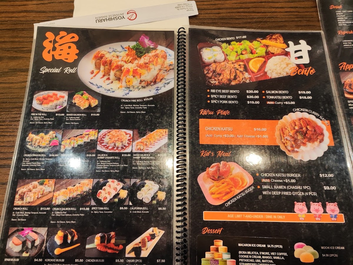 Menu Yoshiharu Ramen-6