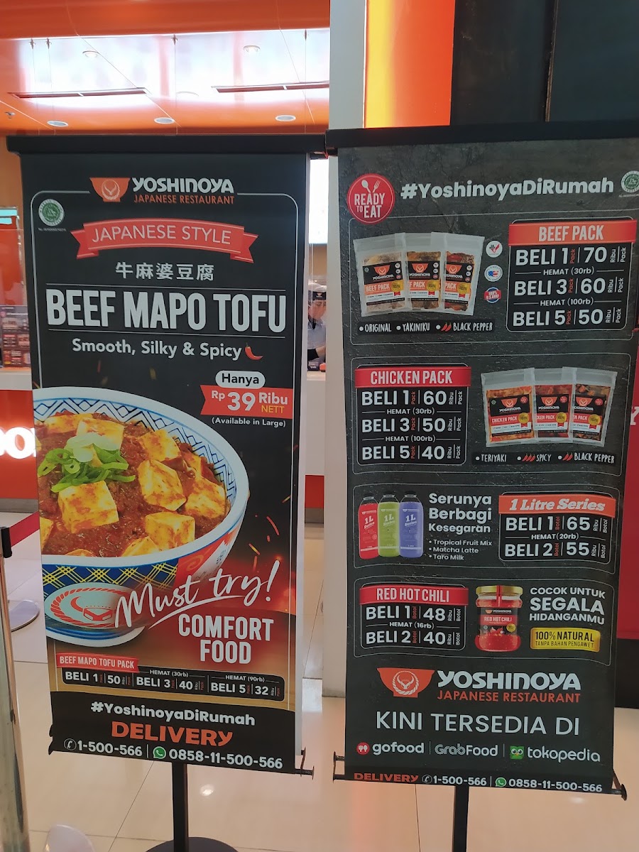 Menu Yoshinoya Matos-4