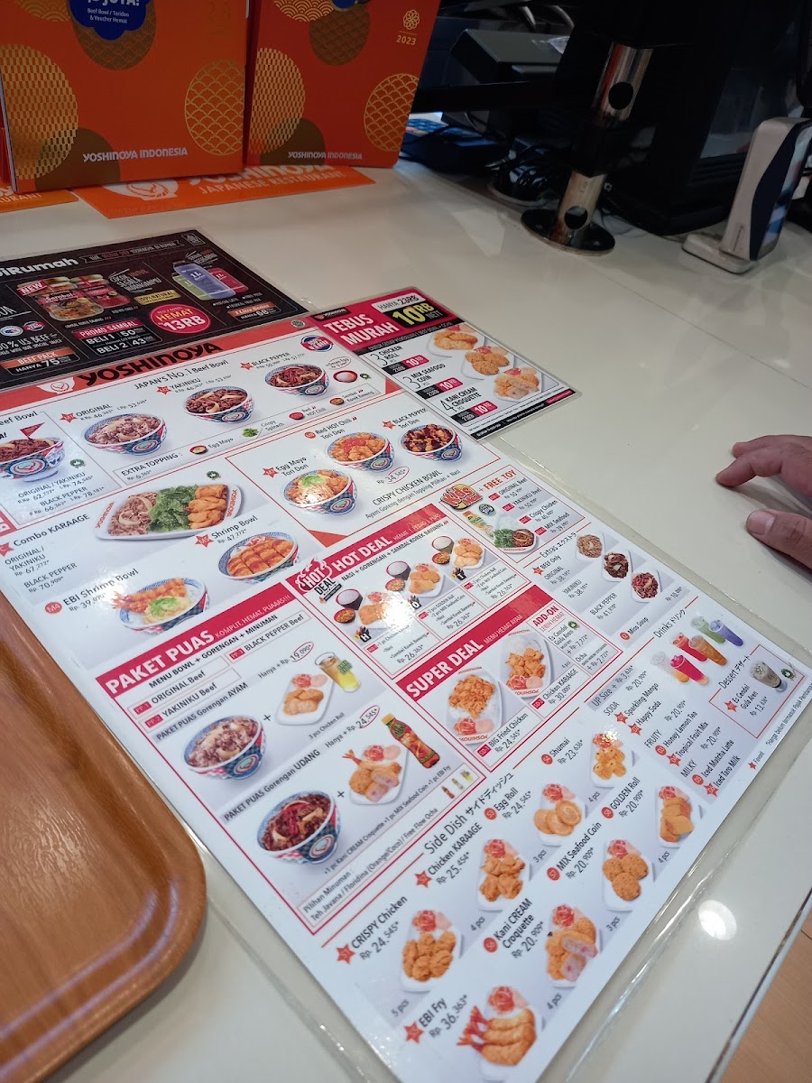 Menu Yoshinoya Matos-7
