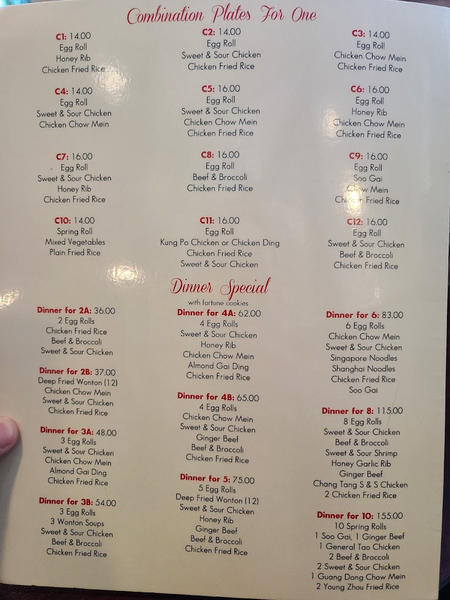 Menu You Like It Chinese Restaurant-1