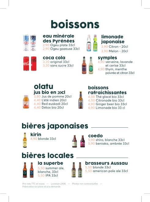 Menu You Sushi Biarritz-10