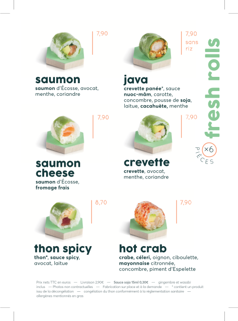 Menu You Sushi Biarritz-2