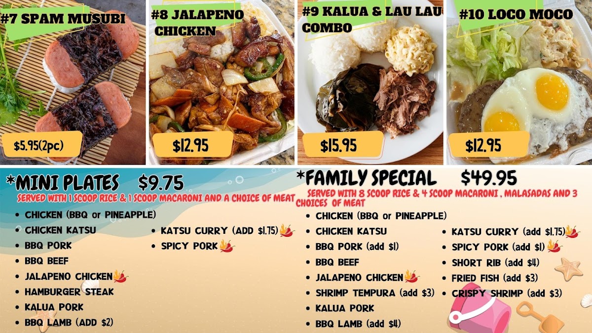 Menu Young Hawaiian Bbq-2