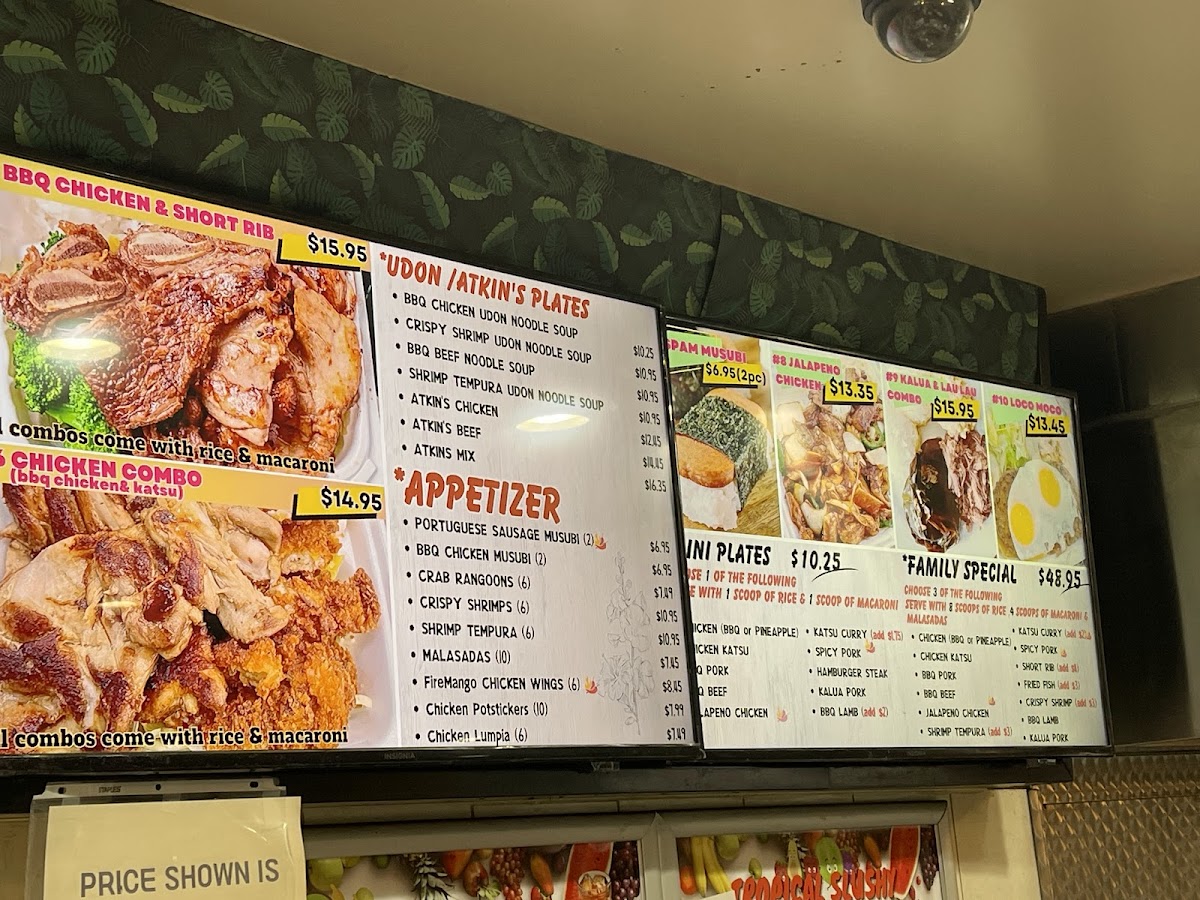 Menu Young Hawaiian Bbq-4