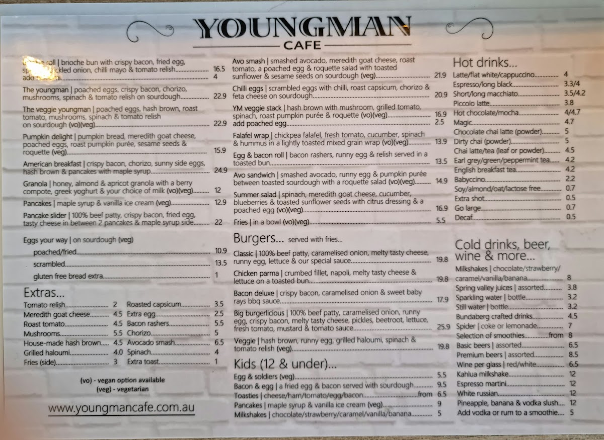Menu Youngman Cafe-4