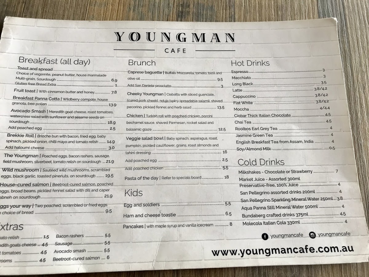 Menu Youngman Cafe-6