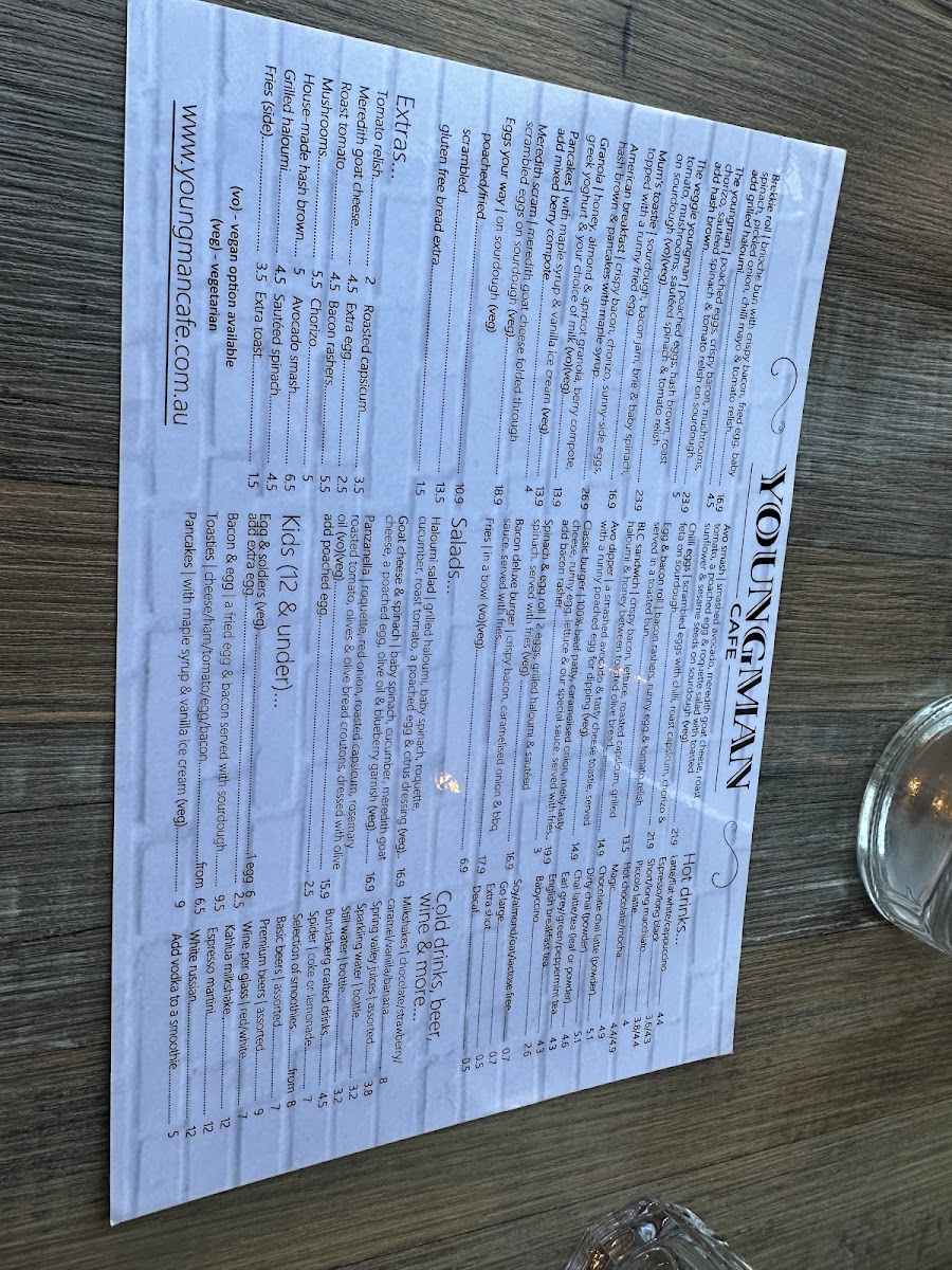 Menu Youngman Cafe-8