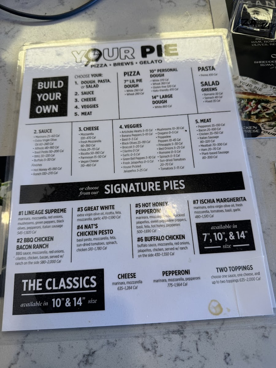 Menu Your Pie Pizza-5