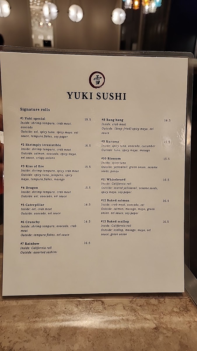 Menu Yuki Sushi-3