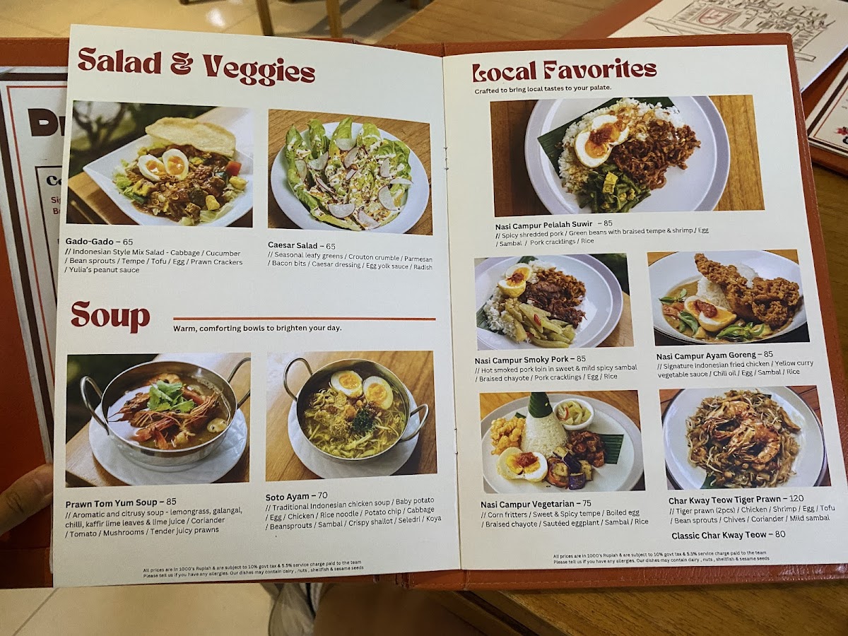 Menu Yulia's Kitchen-1