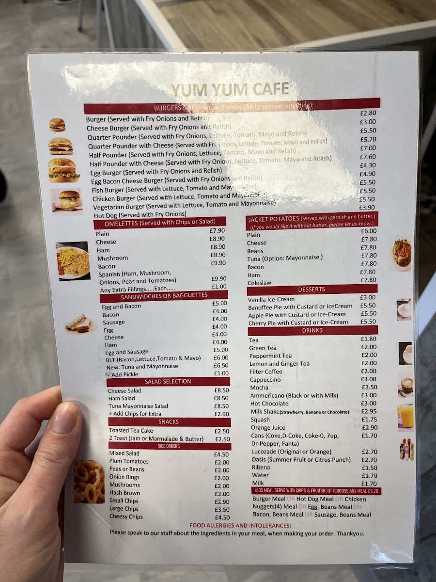 Menu Yum Yum Café-1