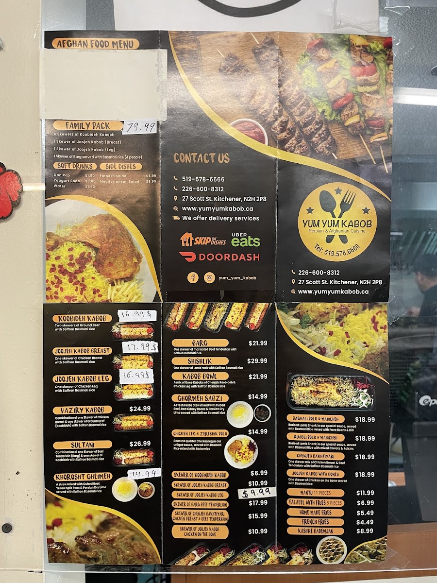 Menu Yum Yum Kabob-7