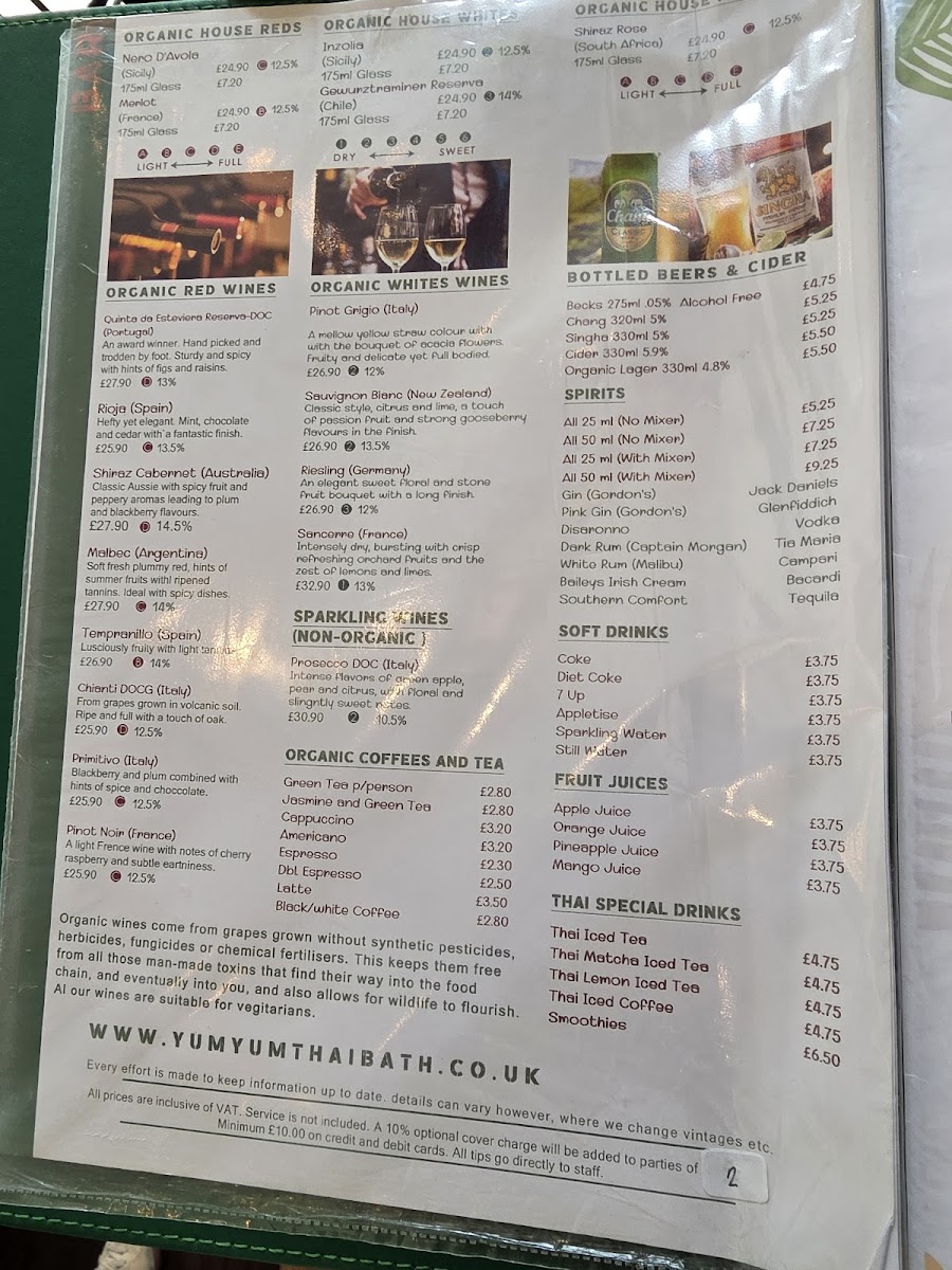 Menu Yum Yum Thai Bath-2