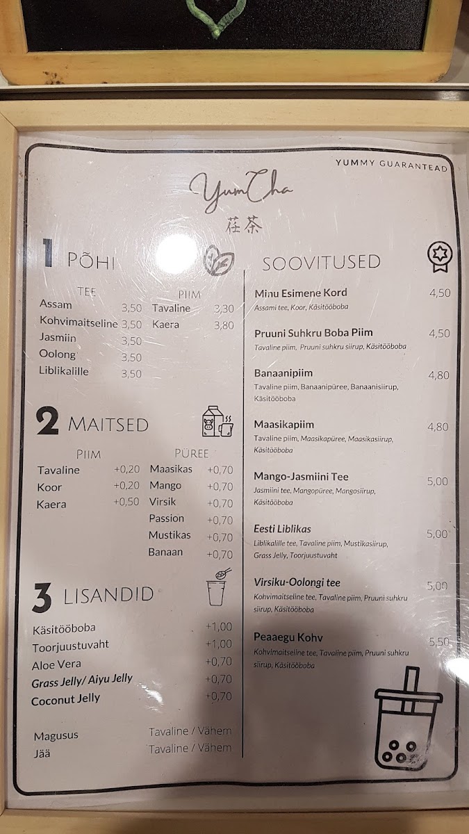 Menu Yumcha - Bubble Tea & Uji Matcha-2