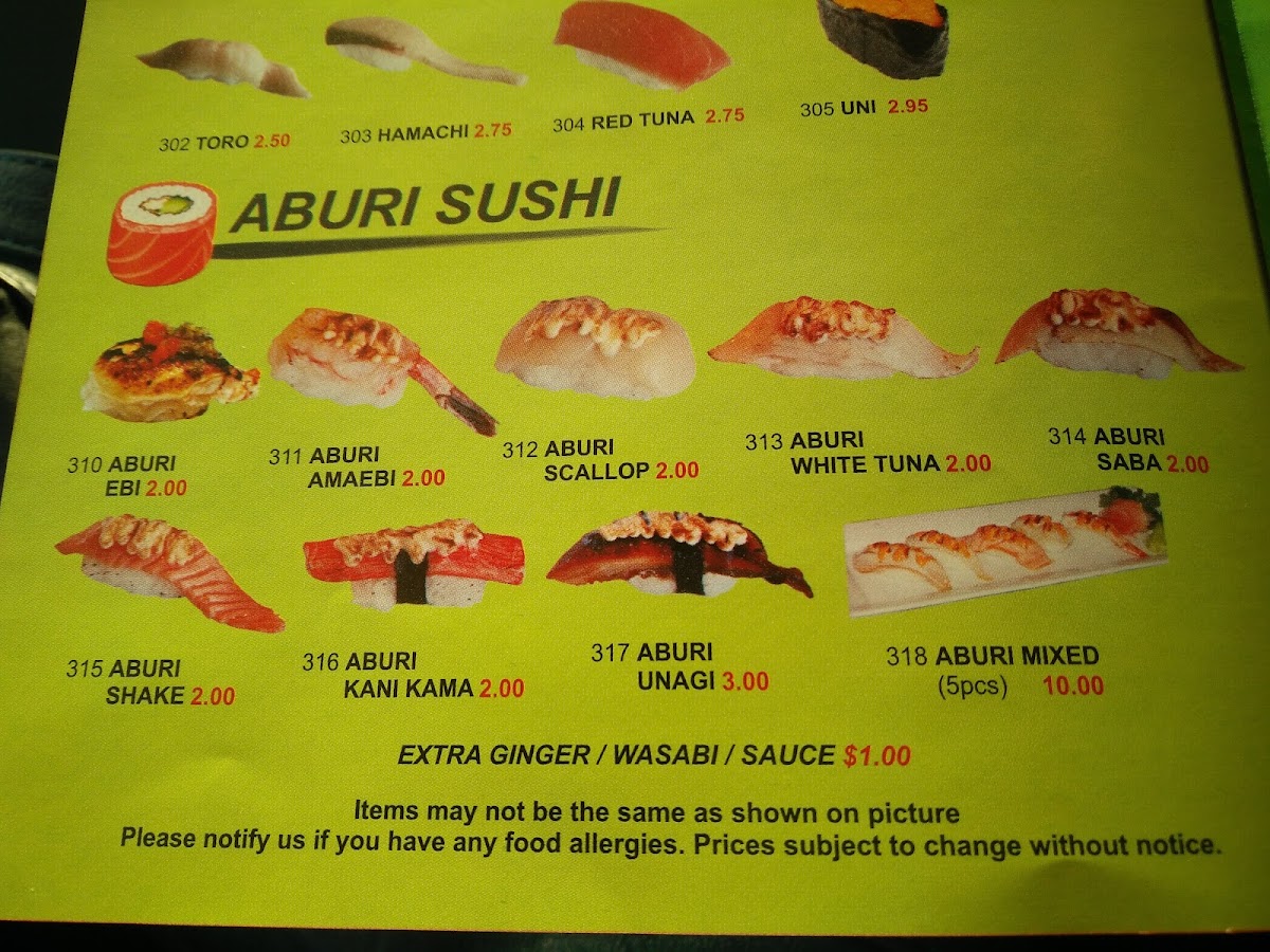 Menu Yume Sushi-2