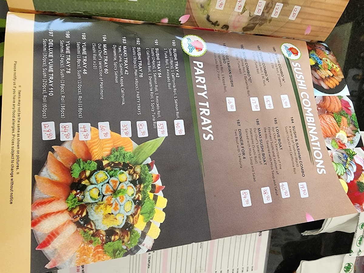Menu Yume Sushi-7