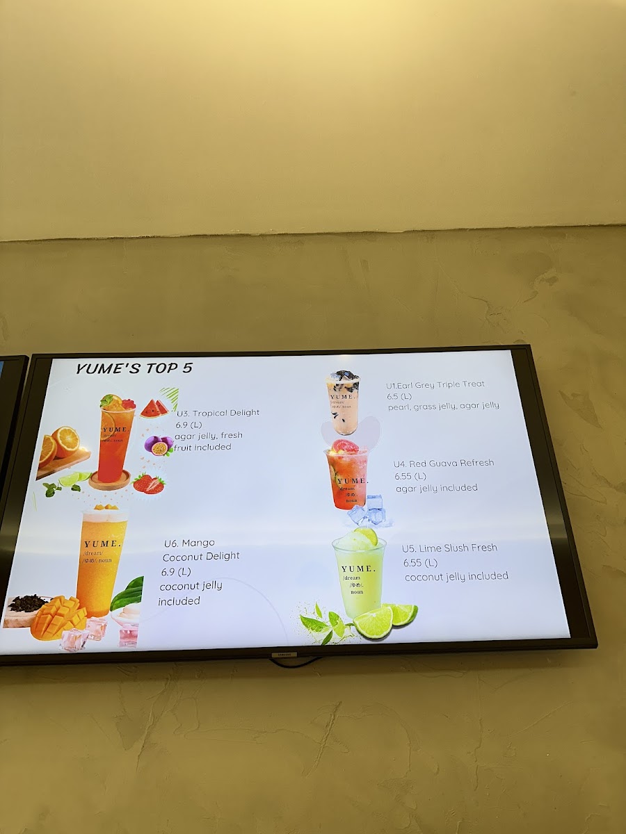 Menu Yume (Sushi,bubble Tea,waffle,poke)-5