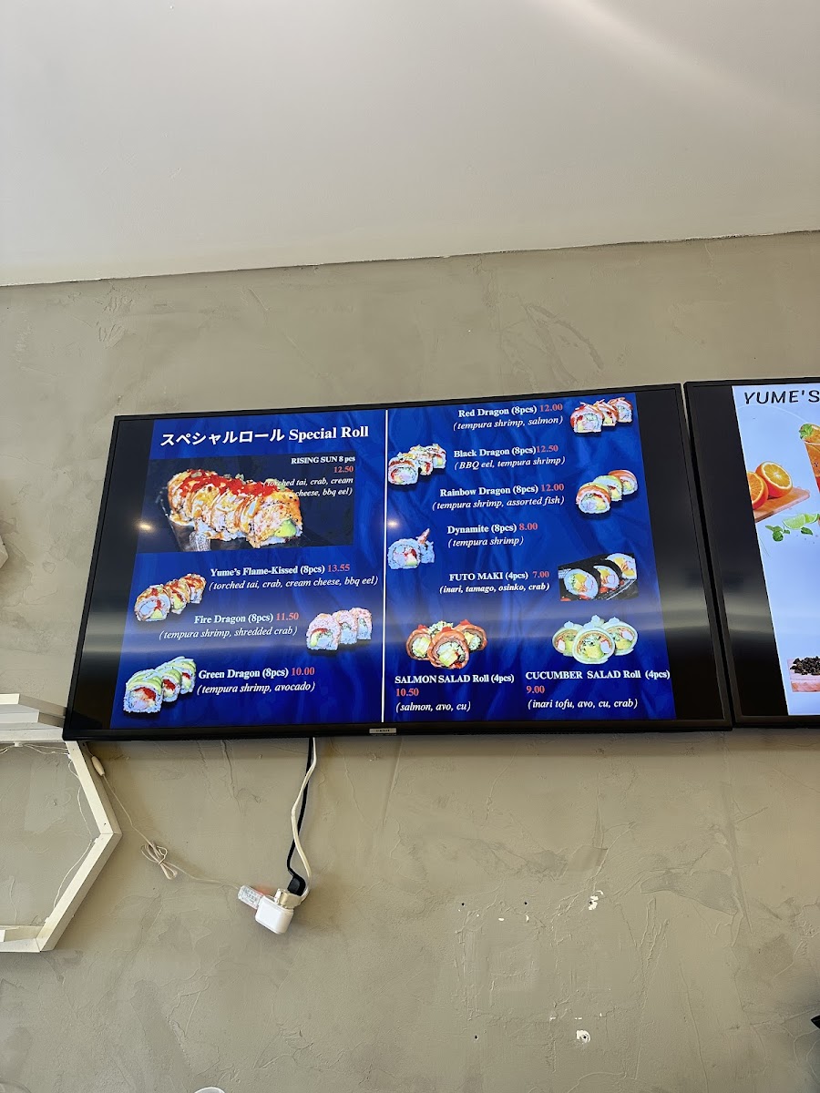 Menu Yume (Sushi,bubble Tea,waffle,poke)-7