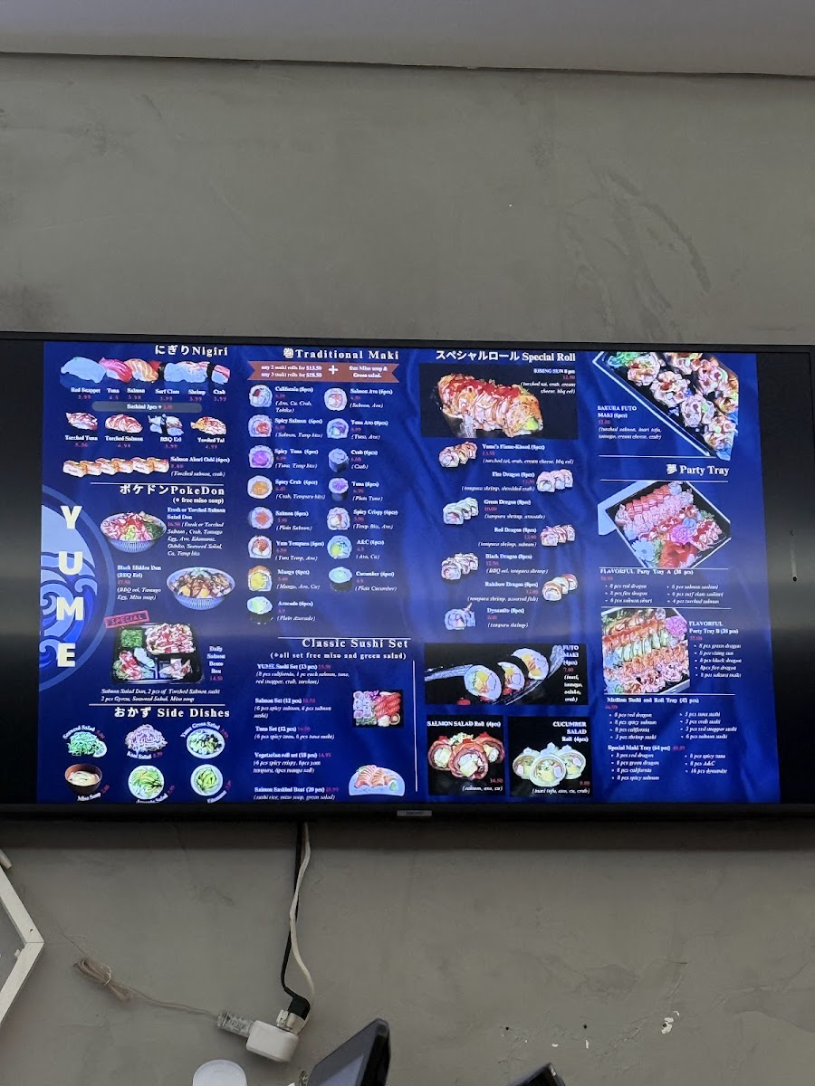 Menu Yume (Sushi,bubble Tea,waffle,poke)-8