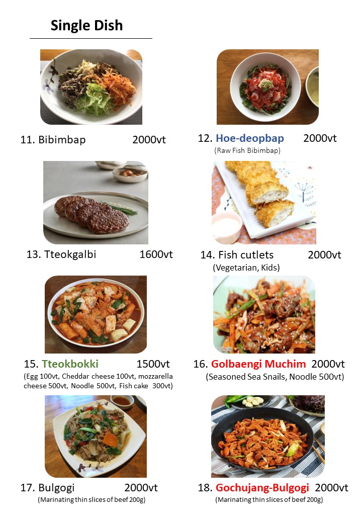 Menu Yumi Restaurant(Korean Restaurant)-6